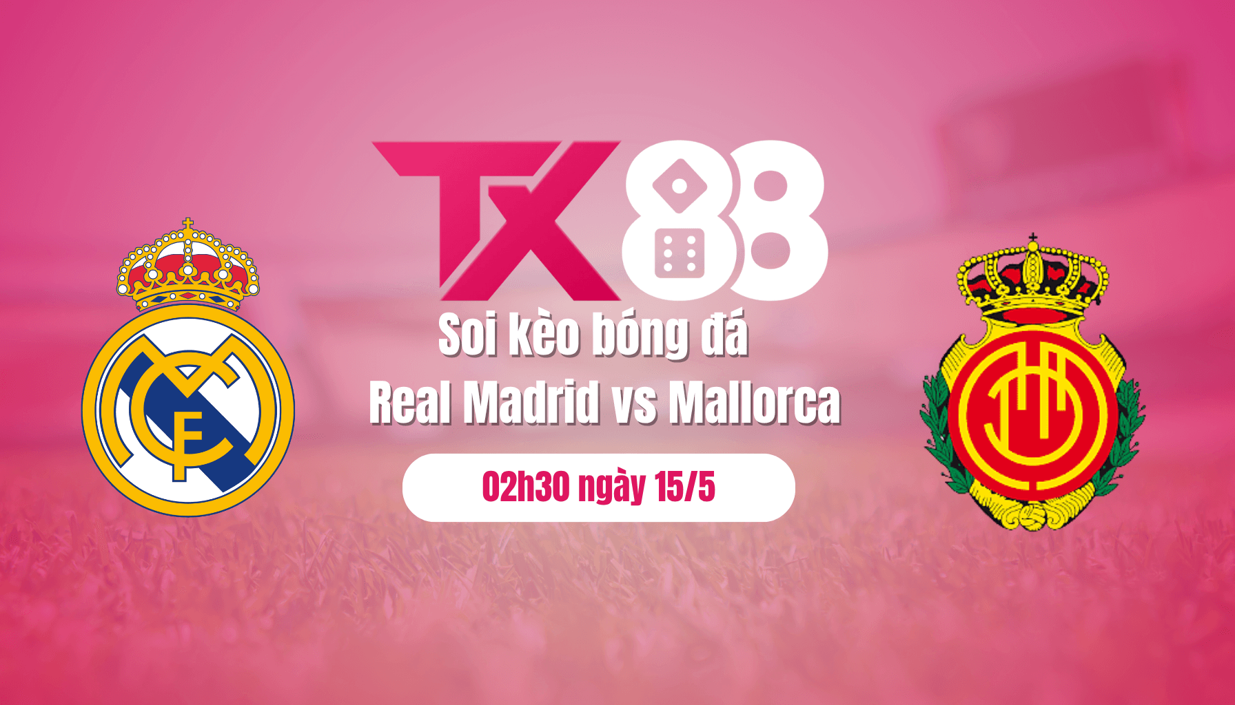 TX88 Soi kèo bóng đá Real Madrid vs Mallorca, 02h30 ngày 15/5: Real Madrid khó thắng đậm!