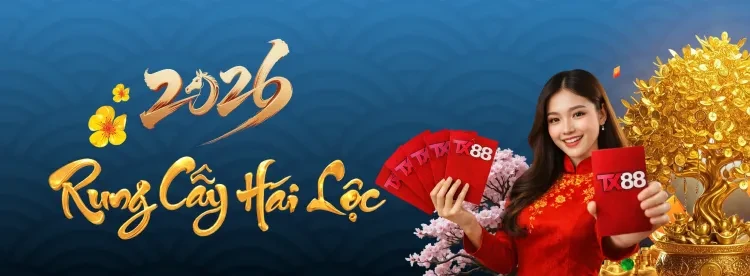 TX88 Rung Cây Hái Lộc Tết 2026